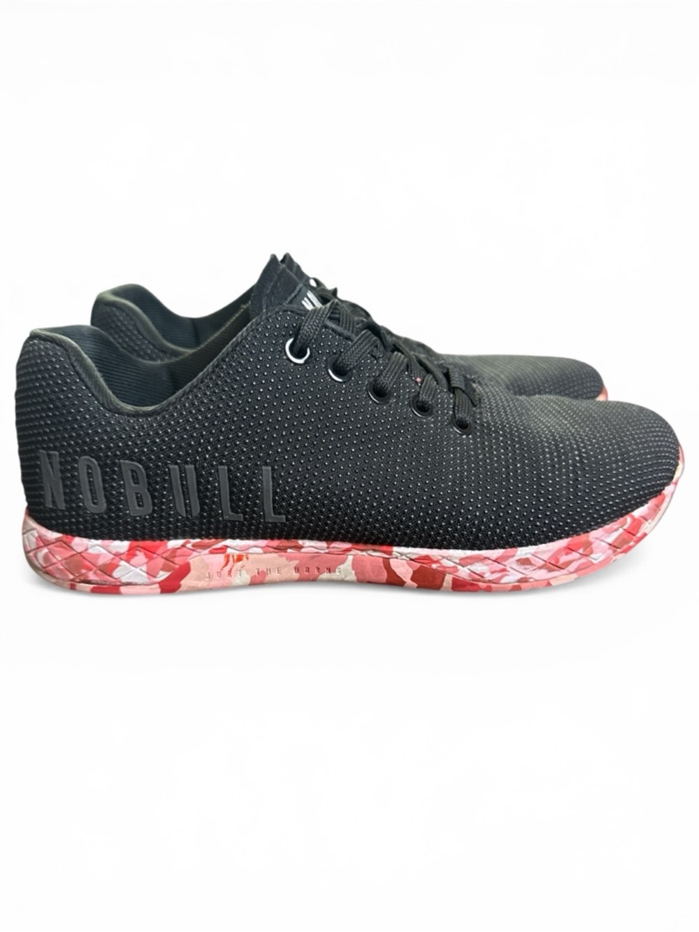 No Bull Shoes Women's 7.5 Black Pink Camo Trainers Gym Workout CrossFit
